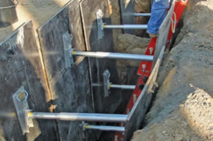 Hydraulic Trench Shoring
